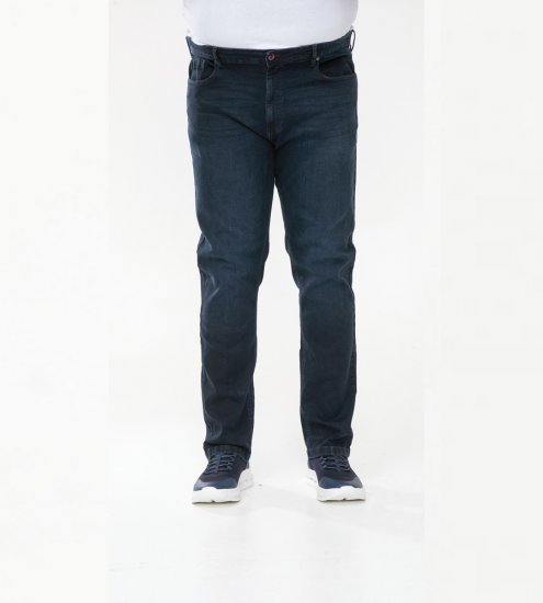 D555 Daniel Tapered Fit Stretch Jeans Blue/Black Wash - Dżinsy & spodnie - Dżinsy i Spodnie - W40-W70