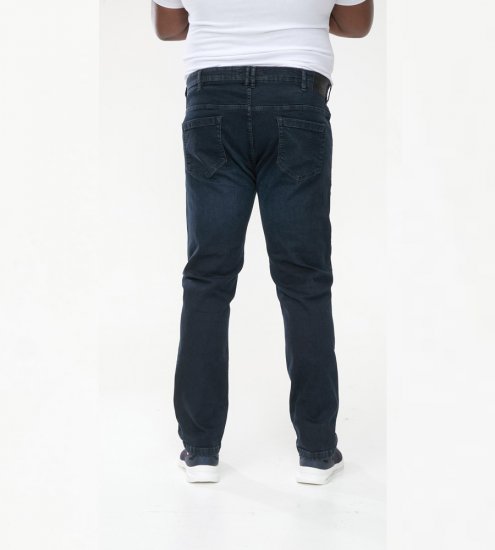 D555 Daniel Tapered Fit Stretch Jeans Blue/Black Wash - Dżinsy & spodnie - Dżinsy i Spodnie - W40-W70