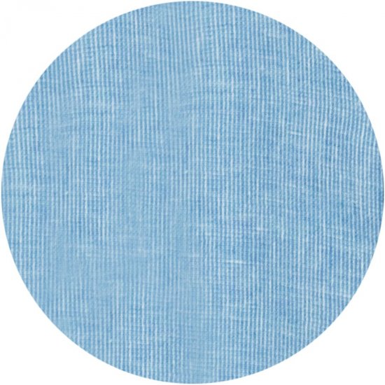 D555 Falmouth 1 Linen Mix Short Sleeve Shirt With Button Down Blue - Koszule - Koszule 2XL-10XL