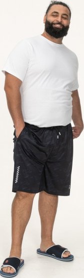 D555 Woking Dry Wear Fully Elasticated Polyester Shorts Navy - Odzież sportowa - Odzież sportowa 2XL-10XL