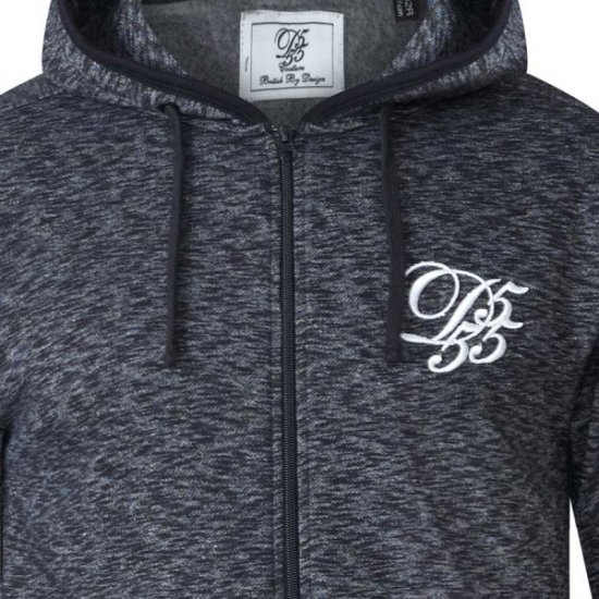 D555 Bennie Full zip Hoodie - Bluzy & bluzy z kapturem - Bluzy & Bluzy z kapturem 2XL-12XL