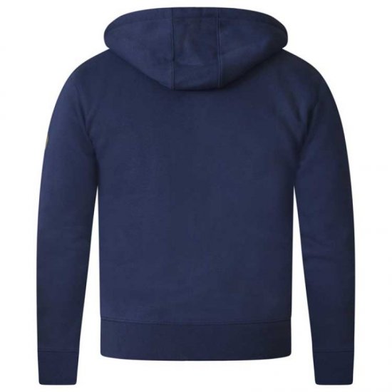 D555 Thurston Full Zip Hoodie Navy - Bluzy & bluzy z kapturem - Bluzy & Bluzy z kapturem 2XL-12XL