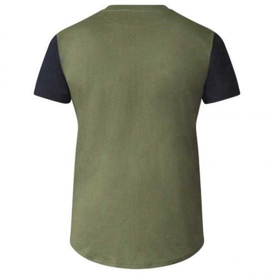 D555 Demarcus Couture T-shirt Khaki - Koszulki - T-shirty meskie Duże Rozmiary - 2XL-14XL
