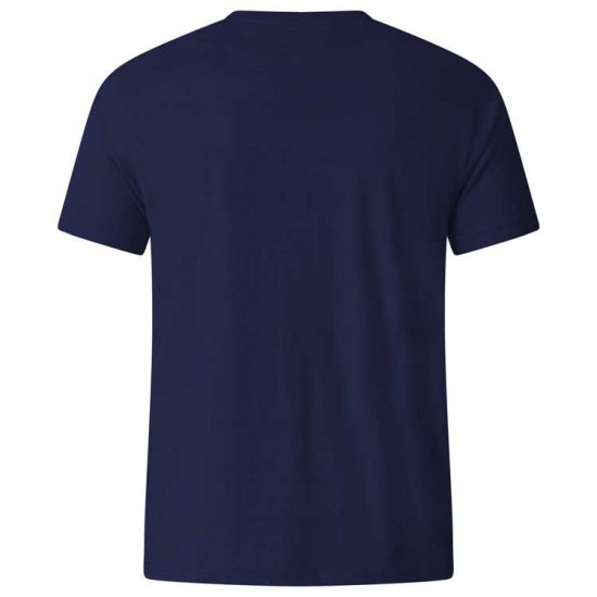 D555 Naughty X-mas T-shirt Navy - Koszulki - T-shirty meskie Duże Rozmiary - 2XL-14XL
