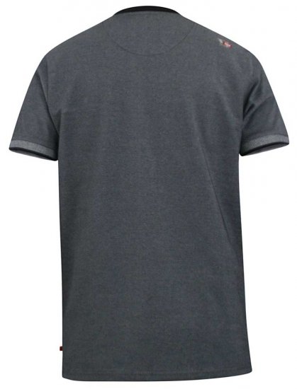 D555 Owen Colorless Polo Charcoal - Koszulki polo - Koszulki Polo 2XL-8XL