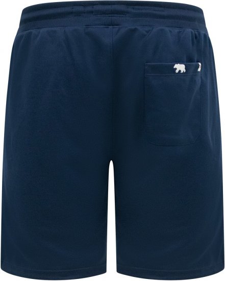 D555 Spalding Elasticated Waist Interlock Shorts Navy - Dresy & spodenki dresowe - Dresy & Spodnie Dresowe 2XL-12XL