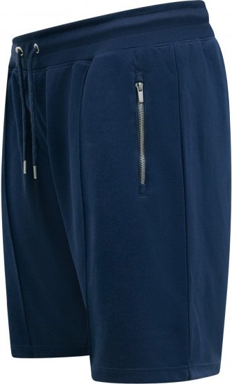 D555 Spalding Elasticated Waist Interlock Shorts Navy - Dresy & spodenki dresowe - Dresy & Spodnie Dresowe 2XL-12XL