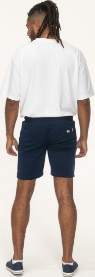 D555 Spalding Elasticated Waist Interlock Shorts Navy - Dresy & spodenki dresowe - Dresy & Spodnie Dresowe 2XL-12XL