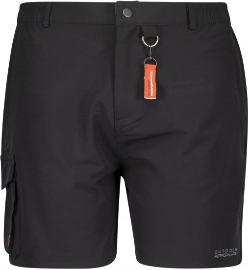 Adamo Tim Outdoor Shorts Black - Odzież sportowa - Odzież sportowa 2XL-10XL