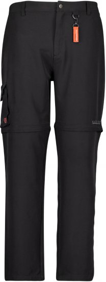 Adamo Tobias Outdoor Zipp-off Pants Black - Odzież sportowa - Odzież sportowa 2XL-10XL