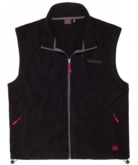 Adamo Montreal Fleece Vest Black - Odzież sportowa - Odzież sportowa 2XL-10XL