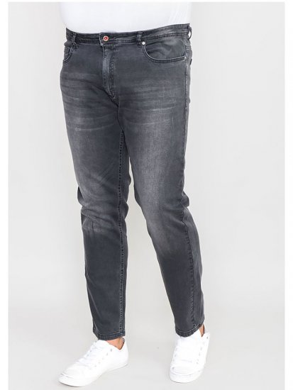 D555 Benson Tapered Fit Stretch Jeans Stonewash - Dżinsy & spodnie - Dżinsy i Spodnie - W40-W70
