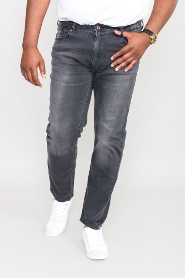 D555 Benson Tapered Fit Stretch Jeans Stonewash - Dżinsy & spodnie - Dżinsy i Spodnie - W40-W70