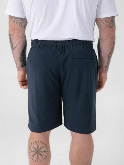 D555 Mitchell 2 Stretch Szorty z Elastyczną Talią Granatowy - Dresy & spodenki dresowe - Dresy & Spodnie Dresowe 2XL-12XL