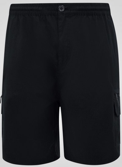 D555 Thomas Stretch Szorty z Elastyczną Talią Czarny - Szorty - Szorty W40-W60