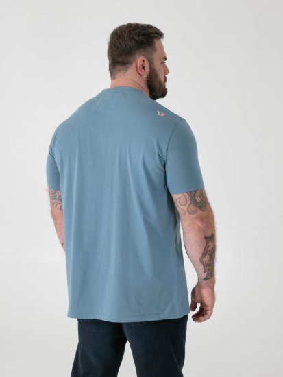 D555 Miller Bearded Skull Koszulka z Nadrukiem - Koszulki - T-shirty meskie Duże Rozmiary - 2XL-14XL