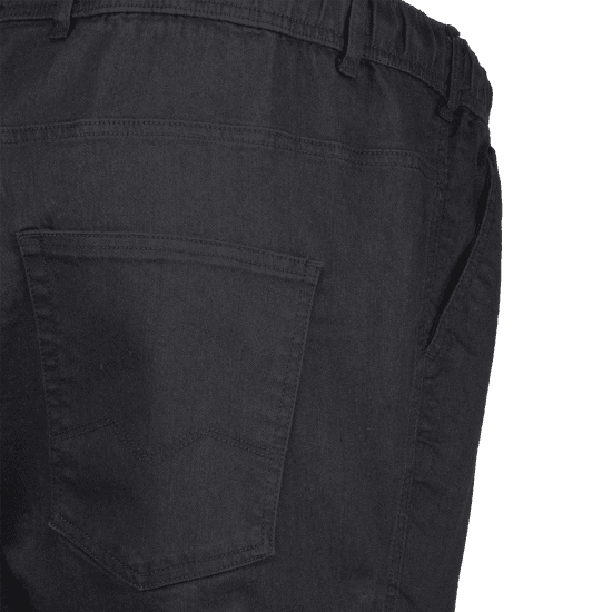 Adamo 199112 Jeansy z elastycznym pasem Czarne - Dżinsy & spodnie - Dżinsy i Spodnie - W40-W70