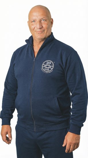 20 Nodi Grecale Gym Jacket Navy - Bluzy & bluzy z kapturem - Bluzy & Bluzy z kapturem 2XL-12XL