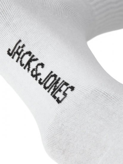 Jack & Jones Charles Skarpety tenisowe Biały 3-pack - Bielizna & stroje kąpielowe - Bielizna & Stroje kąpielowe 2XL-8XL