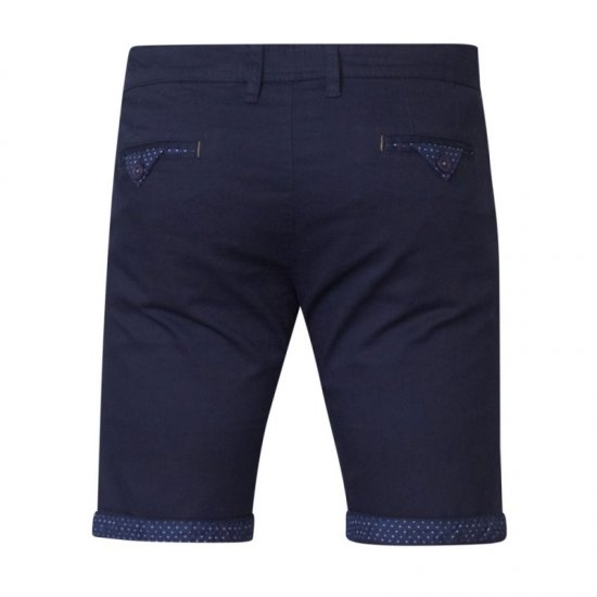 D555 Luke Stretch Shorts Navy - Szorty - Szorty W40-W60