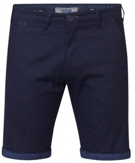 D555 Luke Stretch Shorts Navy - Szorty - Szorty W40-W60