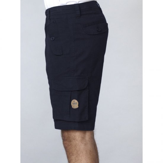 D555 Larry Cargo Shorts Navy - Szorty - Szorty W40-W60