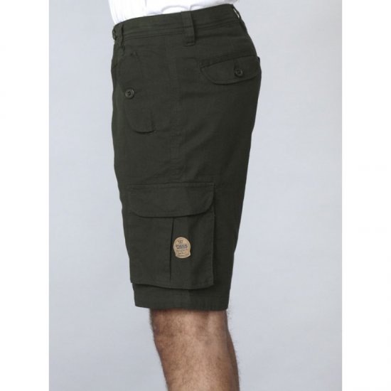 D555 Larry Cargo Shorts Khaki - Szorty - Szorty W40-W60