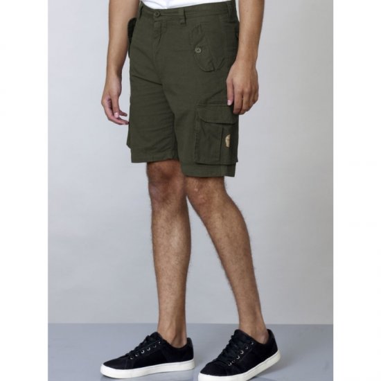 D555 Larry Cargo Shorts Khaki - Szorty - Szorty W40-W60