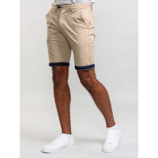 D555 Lopes Stretch Short Stone - Szorty - Szorty W40-W60