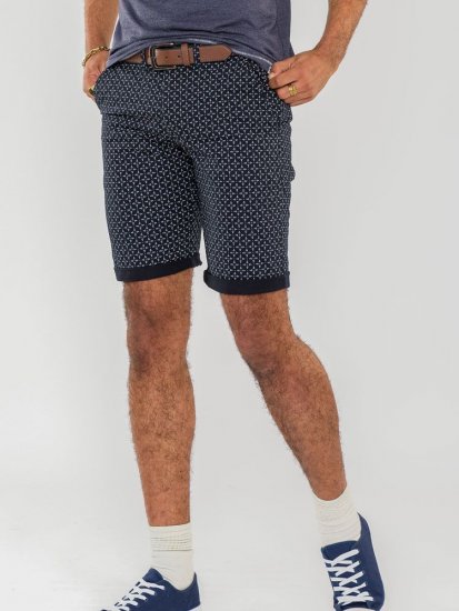 D555 Magna AO Print Stretch Chino Shorts - Szorty - Szorty W40-W60