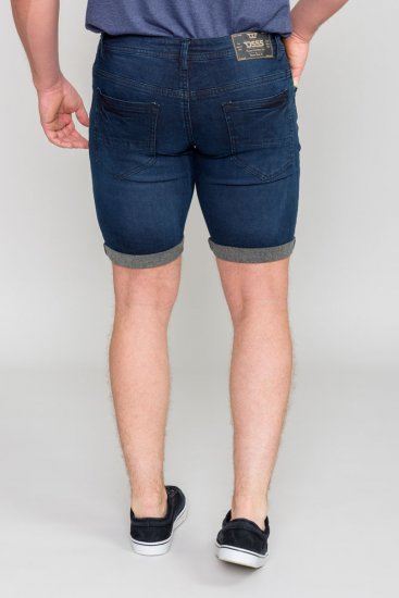 D555 BRENTWOOD Dark Blue Denim Shorts - Szorty - Szorty W40-W60