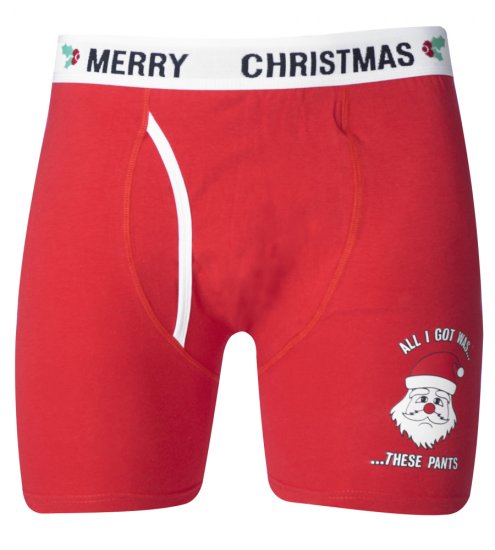 D555 Claus Christmas Boxers 2-pack - Bielizna & stroje kąpielowe - Bielizna & Stroje kąpielowe 2XL-8XL