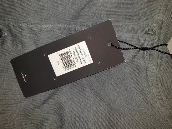 Tommy Hilfiger Long Sleeve Henley Grey - Szalona kwietniowa wyprzedaż Motley - 