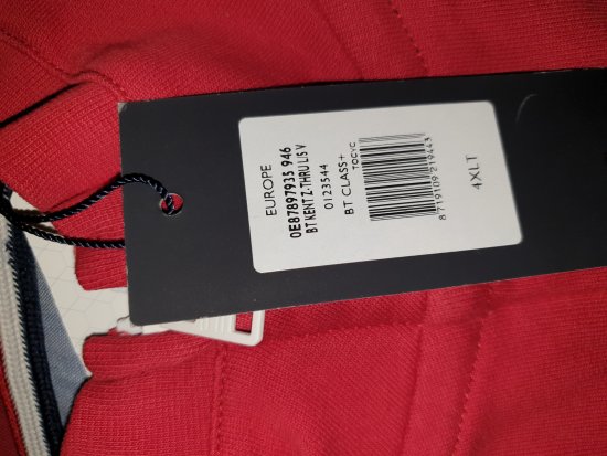 Tommy Hilfiger Kent Zip Thru Sweatshirt Red - Szalona kwietniowa wyprzedaż Motley - 