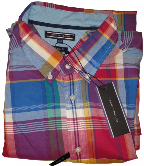 Tommy Hilfiger Renzo Check Shirt - Szalona kwietniowa wyprzedaż Motley - 