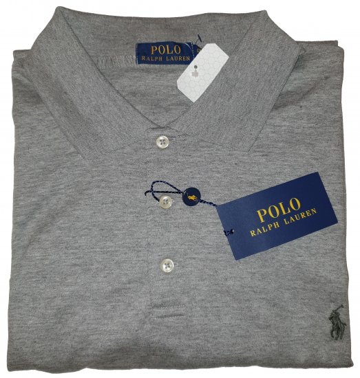 Ralph Lauren TC7E Polo Grey - Szalona kwietniowa wyprzedaż Motley - 