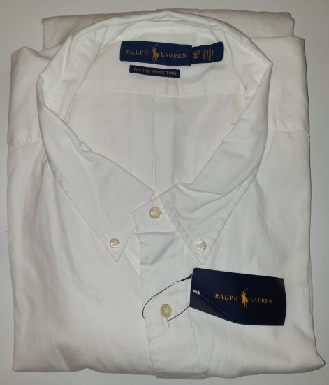 Polo Ralph Lauren Classics White Shirt - Szalona kwietniowa wyprzedaż Motley - 