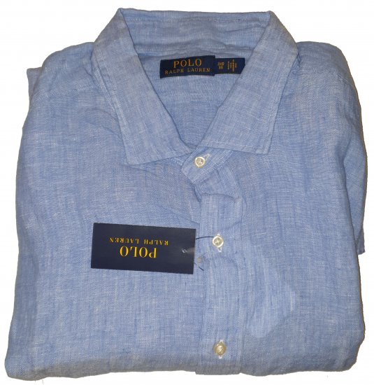 Polo Ralph Lauren 8003 Long Sleeve Shirt Blue - Szalona kwietniowa wyprzedaż Motley - 