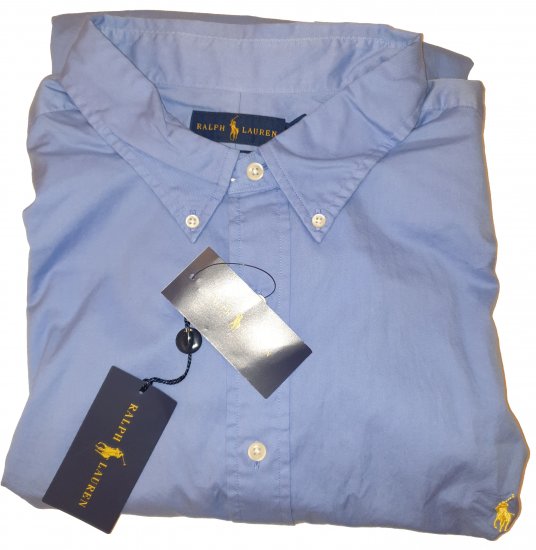Polo Ralph Lauren HRB IS BLU Shirt - Szalona kwietniowa wyprzedaż Motley - 