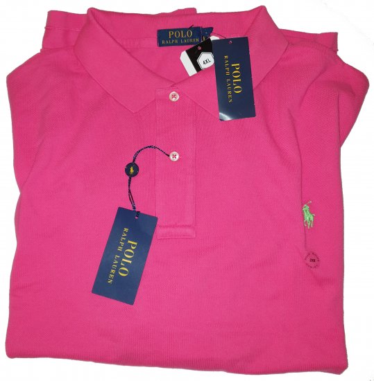 Polo Ralph Lauren TC6D Pink Polo - Szalona kwietniowa wyprzedaż Motley - 