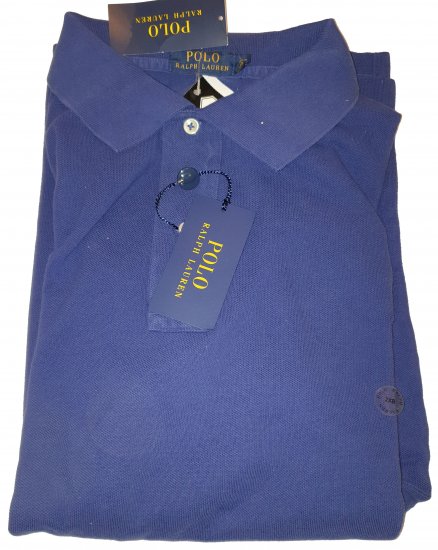 Ralph Lauren TC7C Polo Yale Blue - Szalona kwietniowa wyprzedaż Motley - 
