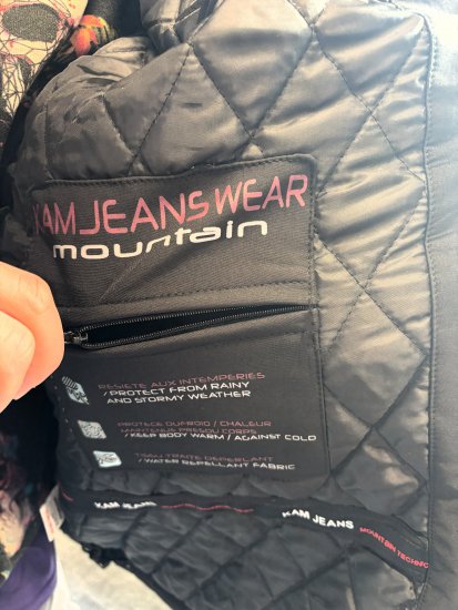 Kam Jeans Evolution Jacket - Kurtki Męskie Duże Rozmiary - Kurtki Duże rozmiary 2XL-8XL