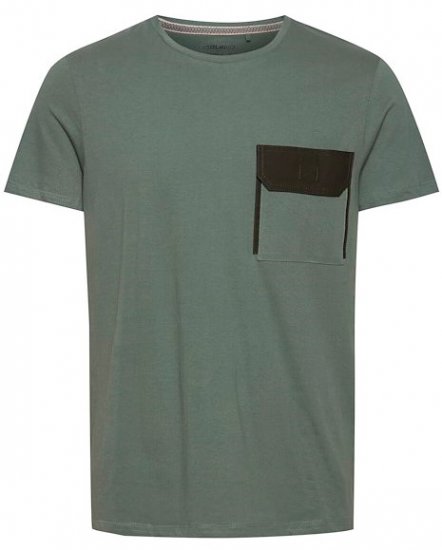 Blend T-Shirt 4243 Duck Green - Koszulki - T-shirty meskie Duże Rozmiary - 2XL-14XL