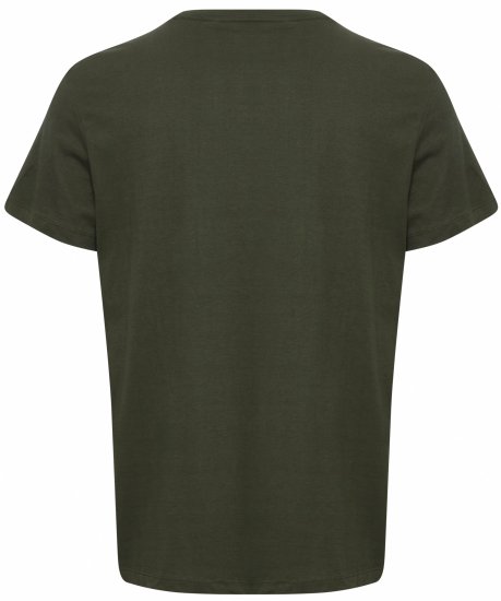 Blend 4795 T-Shirt Forest Night Green - Koszulki - T-shirty meskie Duże Rozmiary - 2XL-14XL