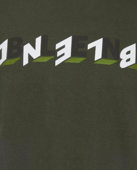 Blend 4795 T-Shirt Forest Night Green - Koszulki - T-shirty meskie Duże Rozmiary - 2XL-14XL