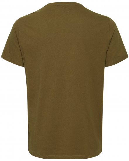 Blend 4811 T-Shirt Military Olive - Koszulki - T-shirty meskie Duże Rozmiary - 2XL-14XL