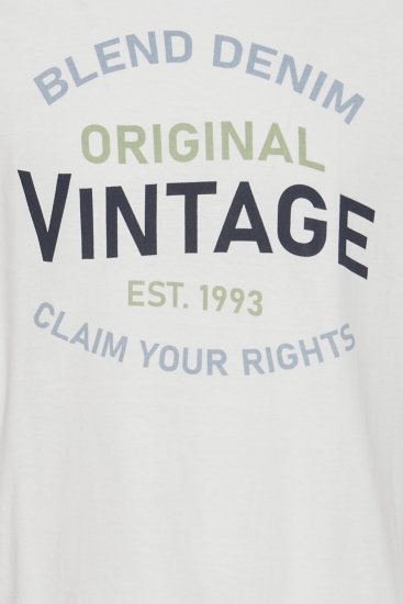 Blend 5018 T-Shirt white - Koszulki - T-shirty meskie Duże Rozmiary - 2XL-14XL