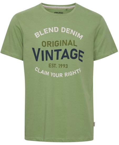 Blend 5018 T-Shirt Green - Koszulki - T-shirty meskie Duże Rozmiary - 2XL-14XL