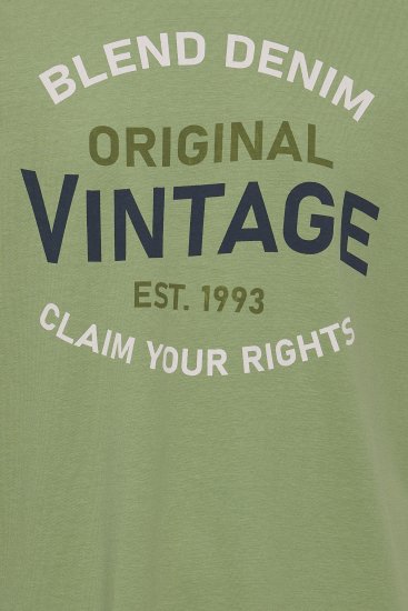 Blend 5018 T-Shirt Green - Koszulki - T-shirty meskie Duże Rozmiary - 2XL-14XL