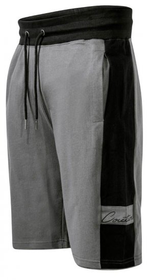 D555 Casper Couture Elasticated Waistband Shorts Grey - Dresy & spodenki dresowe - Dresy & Spodnie Dresowe 2XL-12XL